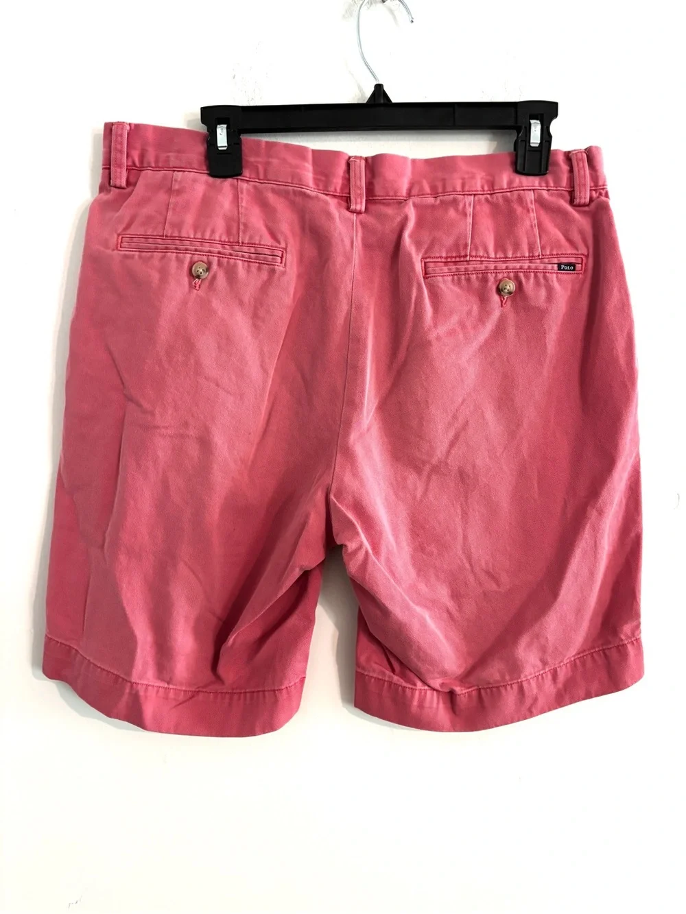 POLO Ralph Lauren Sz 34 Men's Salmon Casual Golf Cotton Classic Fit Chino Shorts